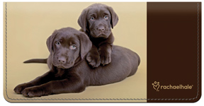 rachaelhale Dogs Checkbook Cover