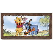 Winnie the Pooh Adventures Leather Cover