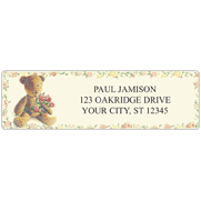 Old Time Teddy Address Labels