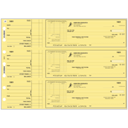 Safety Yellow Deductions Voucher